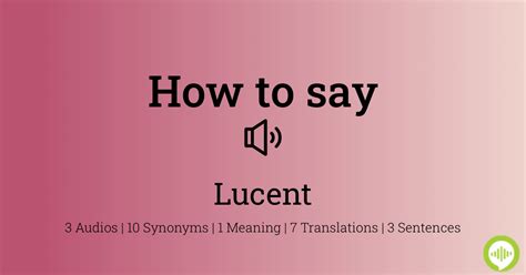 luxent pronunciation|How To Pronounce luxent: luxent pronunciation.